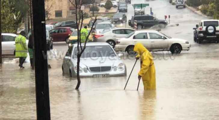 إعلان حالة الطوارئ المتوسطة في امانة عمان