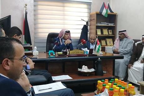 كريشان يقوم بجولة على بلديات القطرانة والسلطاني والحسا والجفر