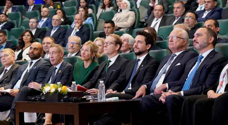 ولي العهد يحضر حفل إطلاق المنتدى الأردني السويدي للتجارة والاستثمار