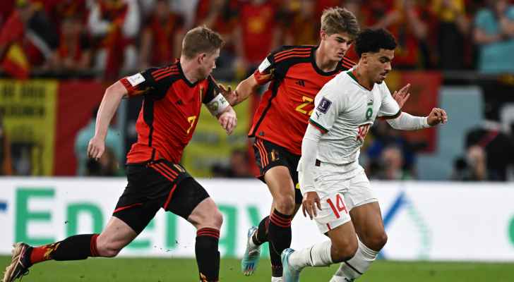 فوز المغرب على بلجيكا بهدفين نظيفين في #مونديال_قطر