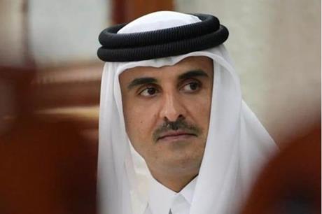 شاهد .. أمير قطر يظهر فجأة أمام مراسلي قناة كورية أثناء قيامه بجولة