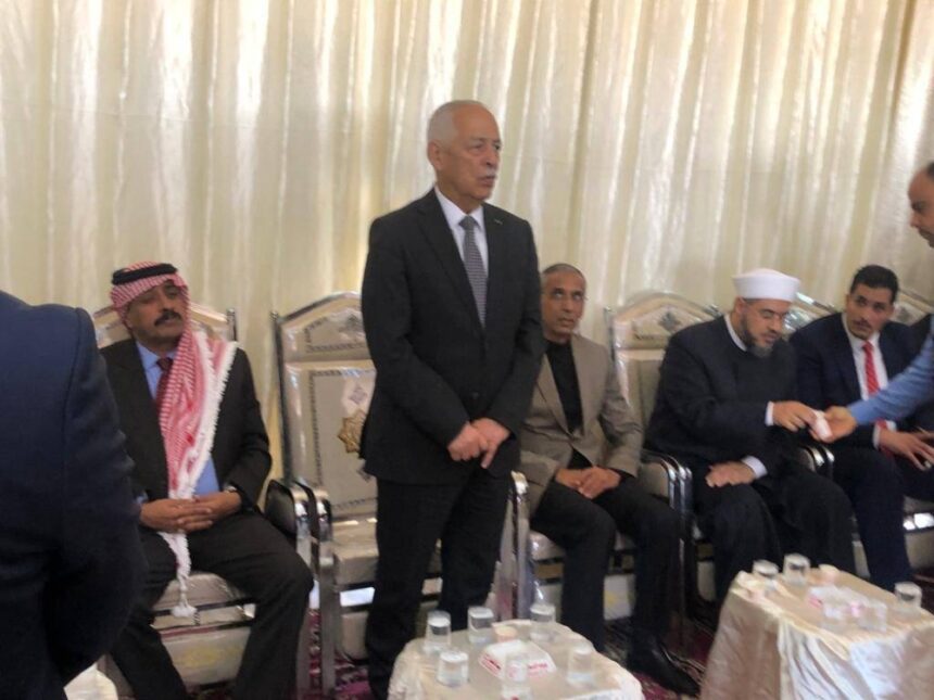 العيسوي ينقل تعازي الملك إلى عشيرة المساعيد