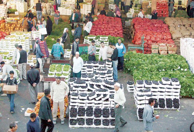 أسعار الخضار اليوم الثلاثاء في السوق المركزي