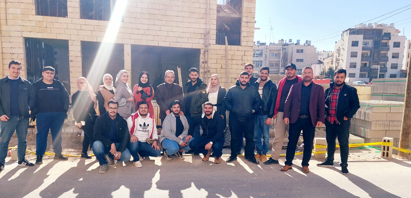 زيارة علمية لطلبة قسم الهندسة المدنية في جامعة جدارا