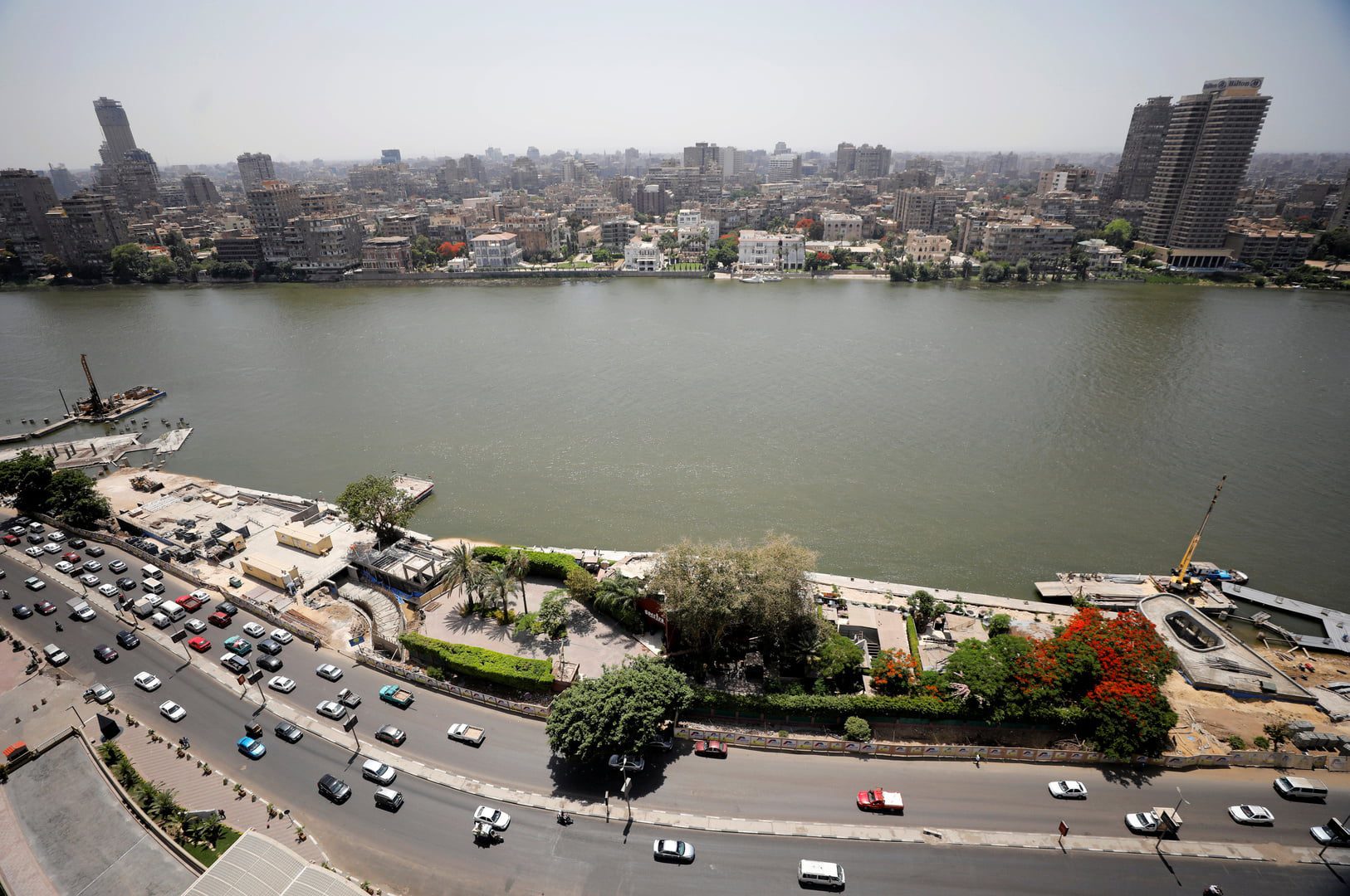 خريطة تكشف غرق أراض مصرية عام 2100