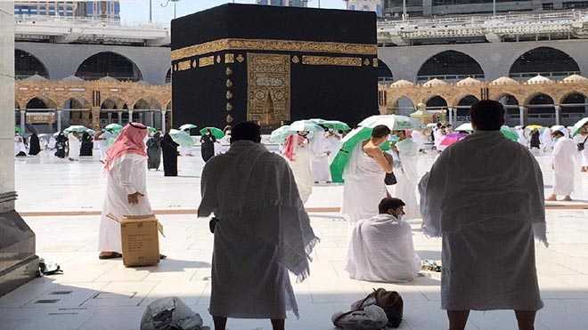 68 الف معتمر خلال الأشهر الخمسة الماضية