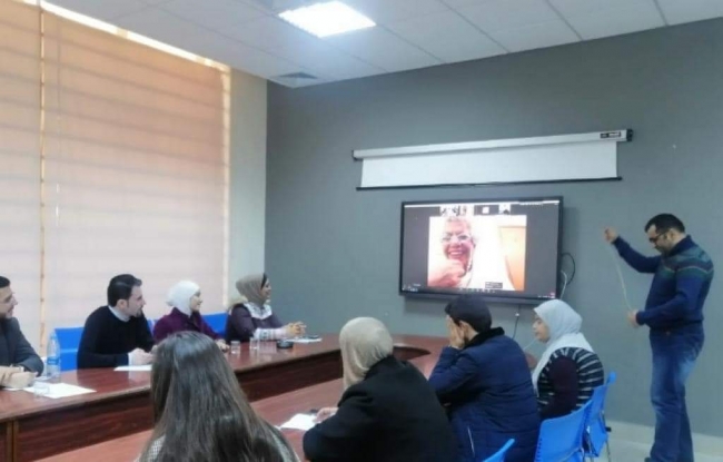 حوارية عن المشاركة في قيادات الشباب العالمية بآل البيت