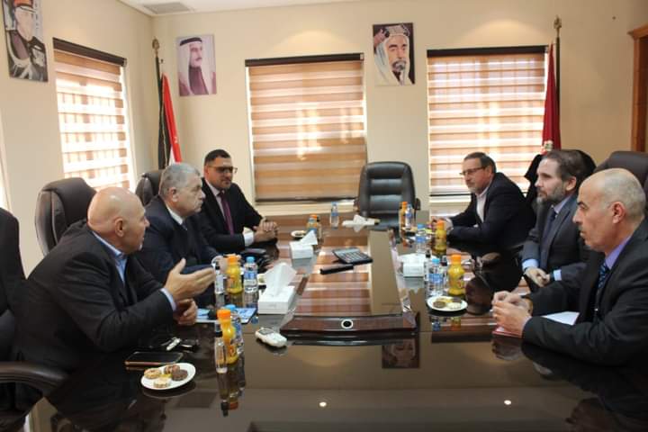 بالصور ... الهاشمية للمصابين العسكريين تبحث ومستشفى الاستقلال سبل التعاون