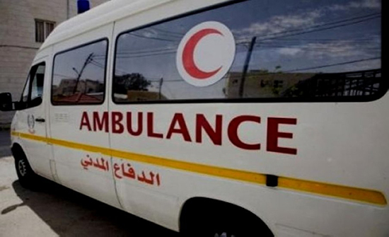 إصابتان بتدهور مركبة على الطريق الصحراوي