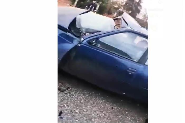 4 إصابات بحادث سير قرب جامعة العلوم والتكنولوجيا - فيديو