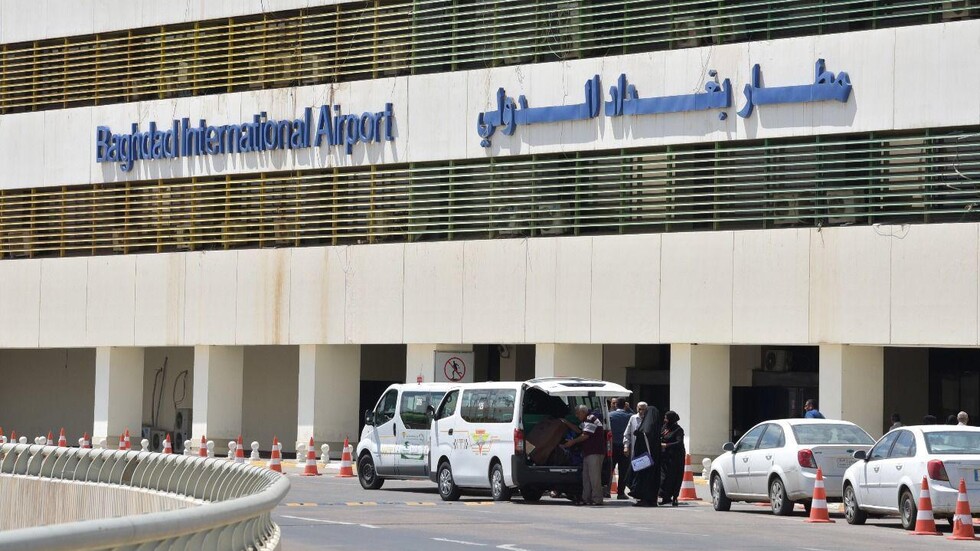 توقف الملاحة في مطار بغداد الدولي