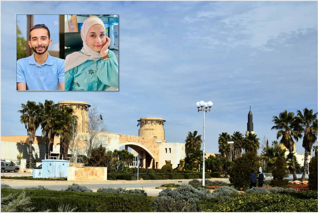 طالبان من جامعة العلوم والتكنولوجيا الأردنية يصممان برنامجًا