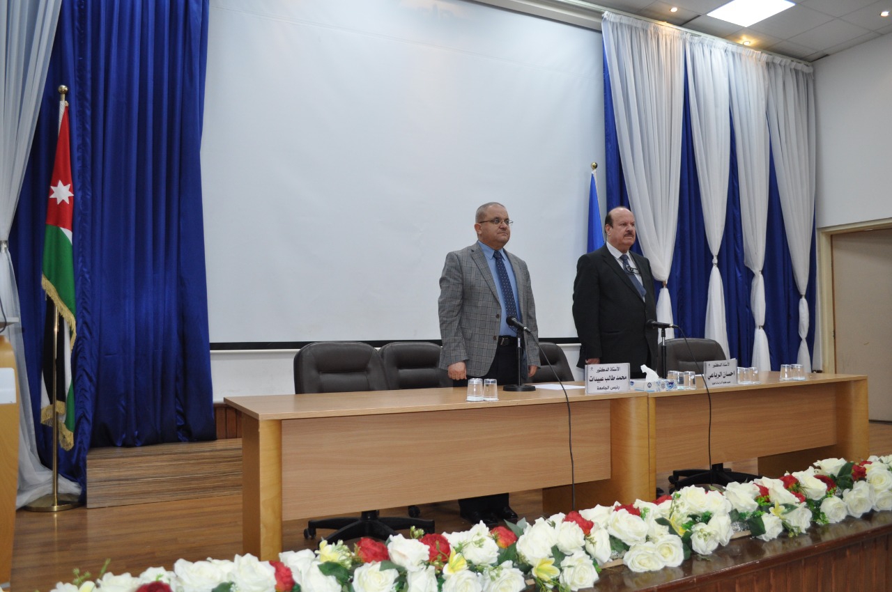 رئيس جامعة جدارا يلتقي كلية الدراسات العليا في الجامعة