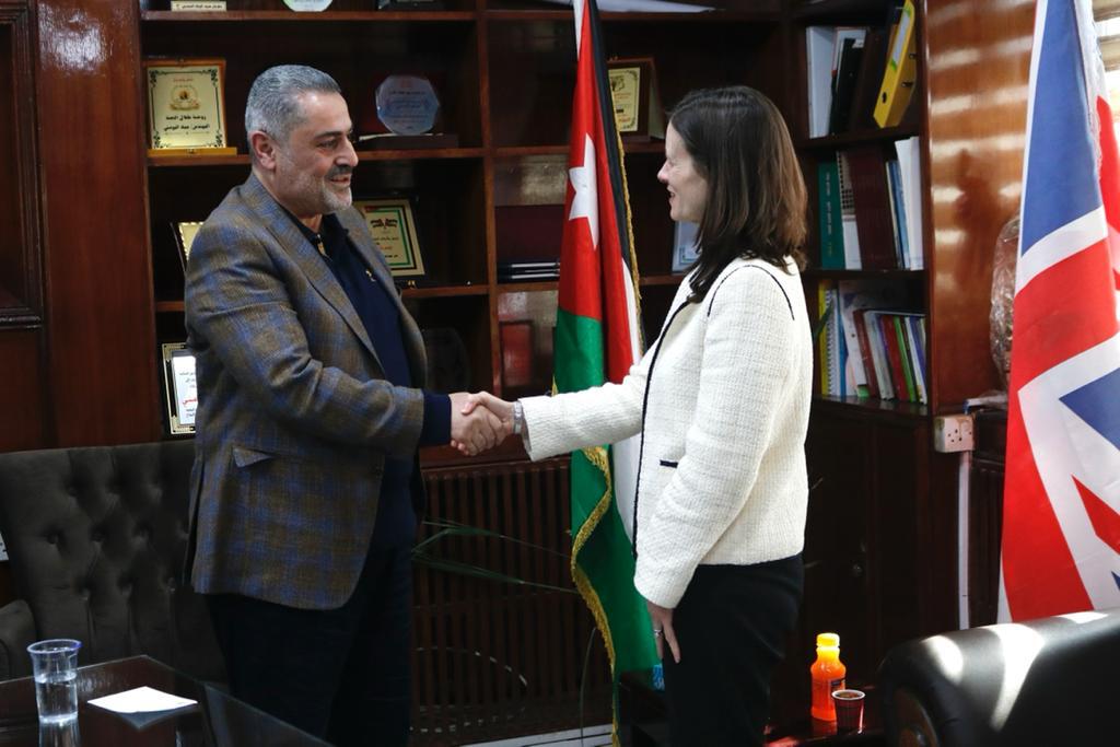 السفيرة البريطانية تحتفي باليوم الدولي للتعليم وبالشراكات البريطانية-الأردنية بمجال التعليم في محافظة الزرقاء