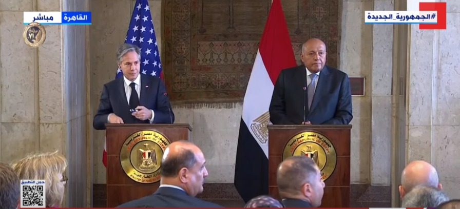 شكري يؤكد ان تعزيز علاقات مصر مع واشنطن على أساس الاحترام المتبادل والمصالح المشتركة