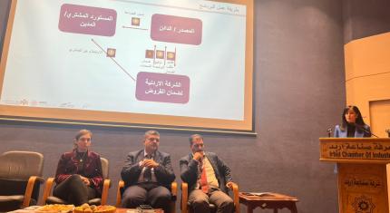 ضمان القروض تشارك في البرنامج التعريفي بصندوق تطوير ودعم الصناعة