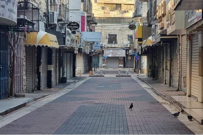 الظاهرية... إضراب شامل حدادا على روح الشهيد السمامرة