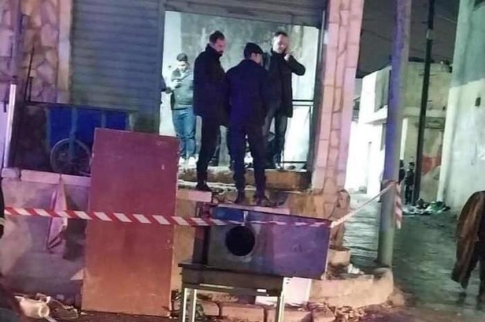 العثور على قذيفة قديمة في البقعة