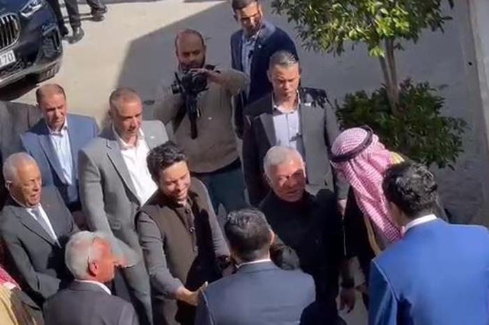 جلالة الملك وولي العهد في البترا ووادي موسى
