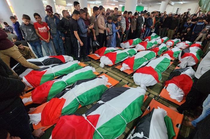 مساجد فلسطين تقيم صلاة الغائب على أرواح الشهداء
