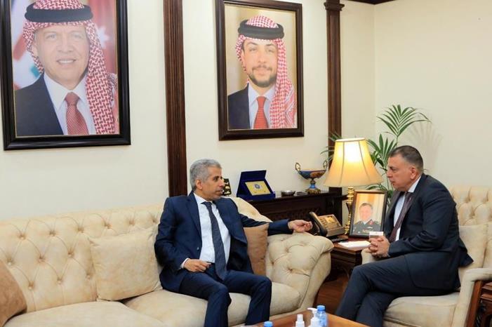 الفراية يلتقي بأمين عام مجلس وزراء الداخلية العرب
