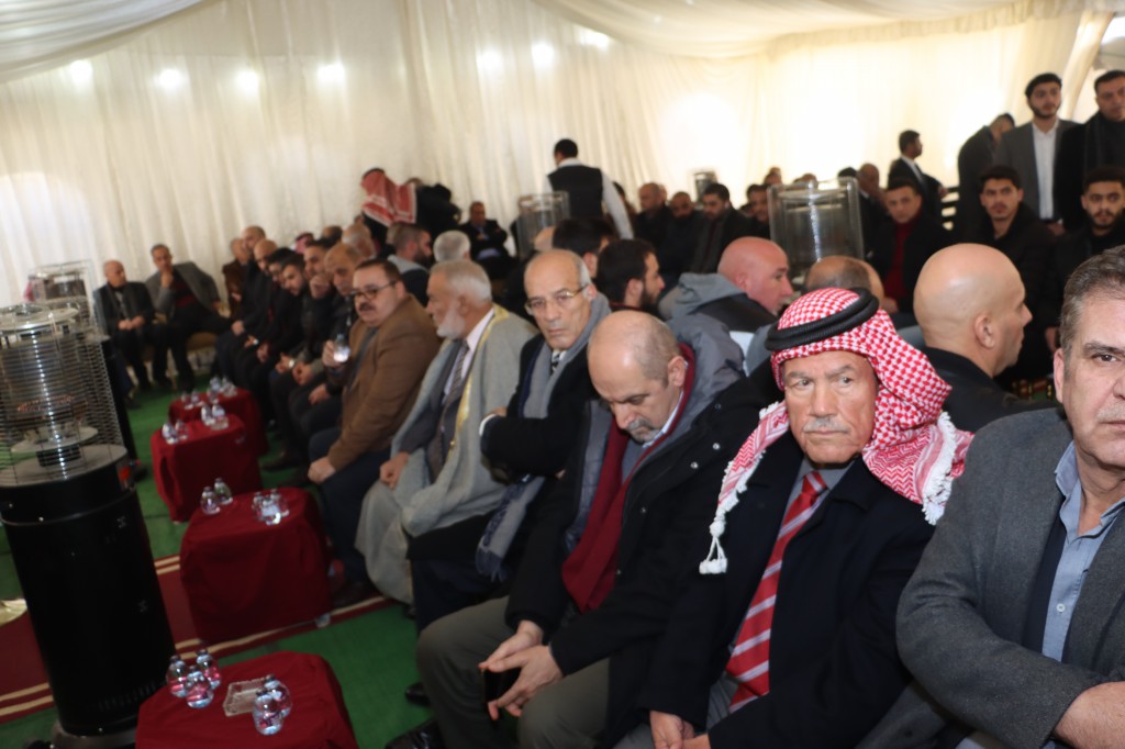 حفل تأبين للدكتور عرسان الراميني في منزله بعمّأن