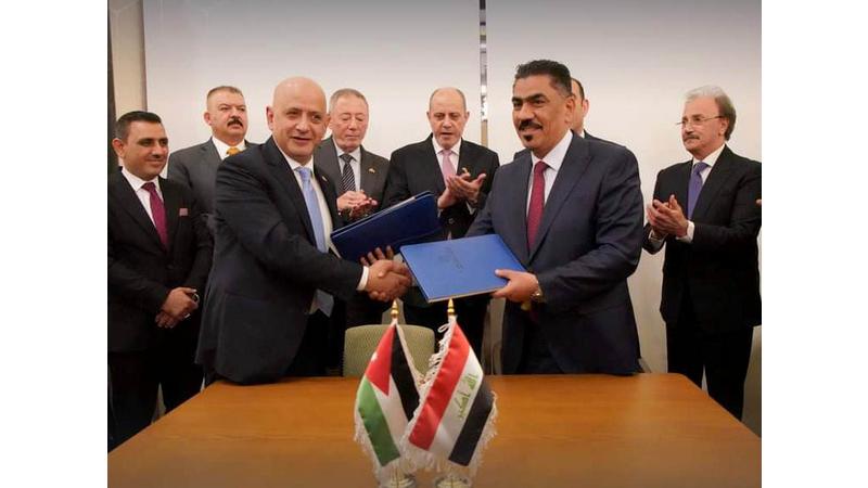 مذكرة تفاهم بين غرفتي تجارة عمان وبغداد