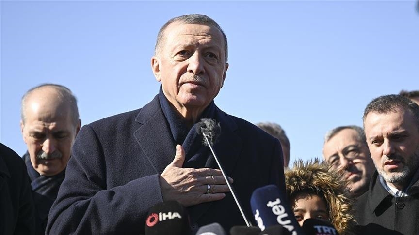 أردوغان: ارتفاع حصيلة قتلى الزلزال في تركيا إلى 8574