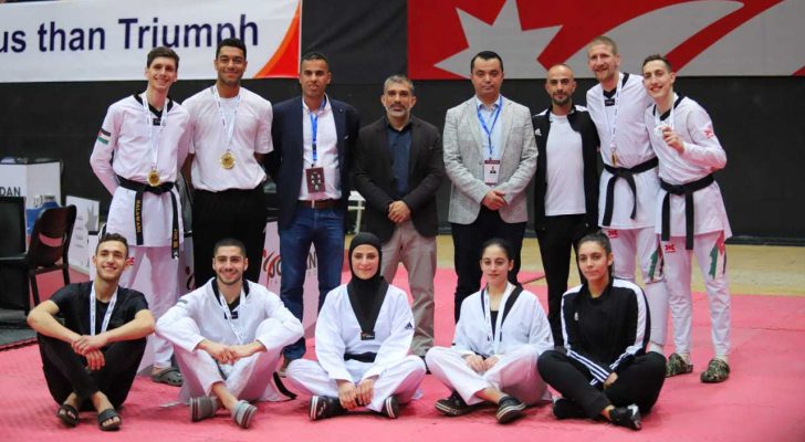 الأردن يحصد ١٠ ميداليات في ختام النسخة التاسعة من بطولة الحسن للتايكواندو