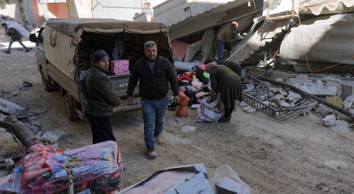 الأمم المتحدة: ٥.٣ مليون شخص في سوريا بلا مأوى بسبب الزلزال
