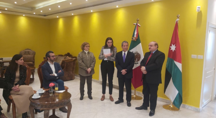 السفارة المكسيكية في عمّان تلتقي صحفيين وإعلاميين أردنيين