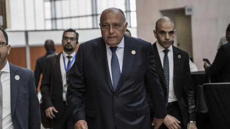 وزير الخارجية المصري يصل الى دمشق