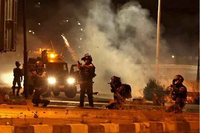 نابلس : شهيد وسبع إصابات برصاص الاحتلال