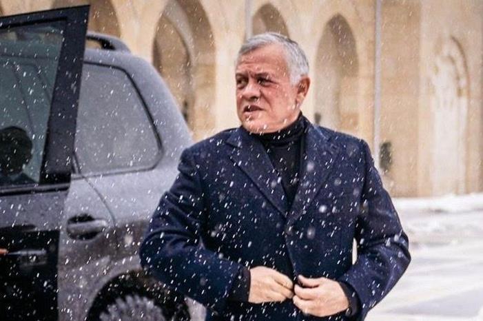 صور الملك في الثلج