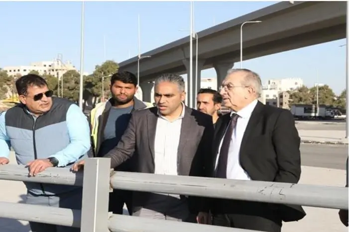 ابو السمن يوعز بافتتاح تقاطع الإرسال رسميا خلال مدة أقصاها 3 أسابيع