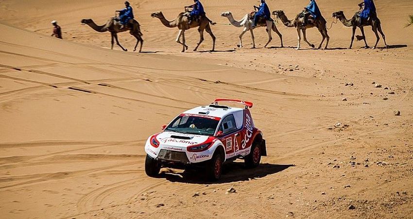 مشاركة أردنية نسوية في رالي السعودية