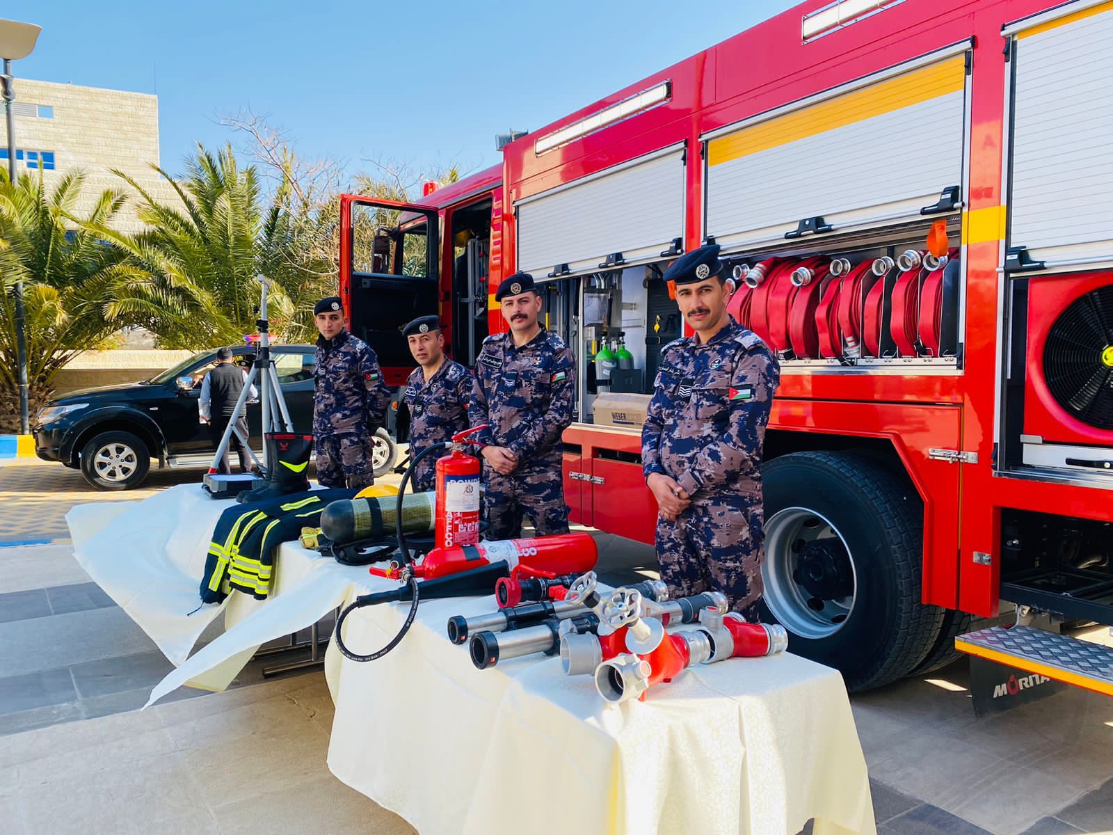 مديرية الأمن العام تحتفل باليوم العالمي للدفاع المدني