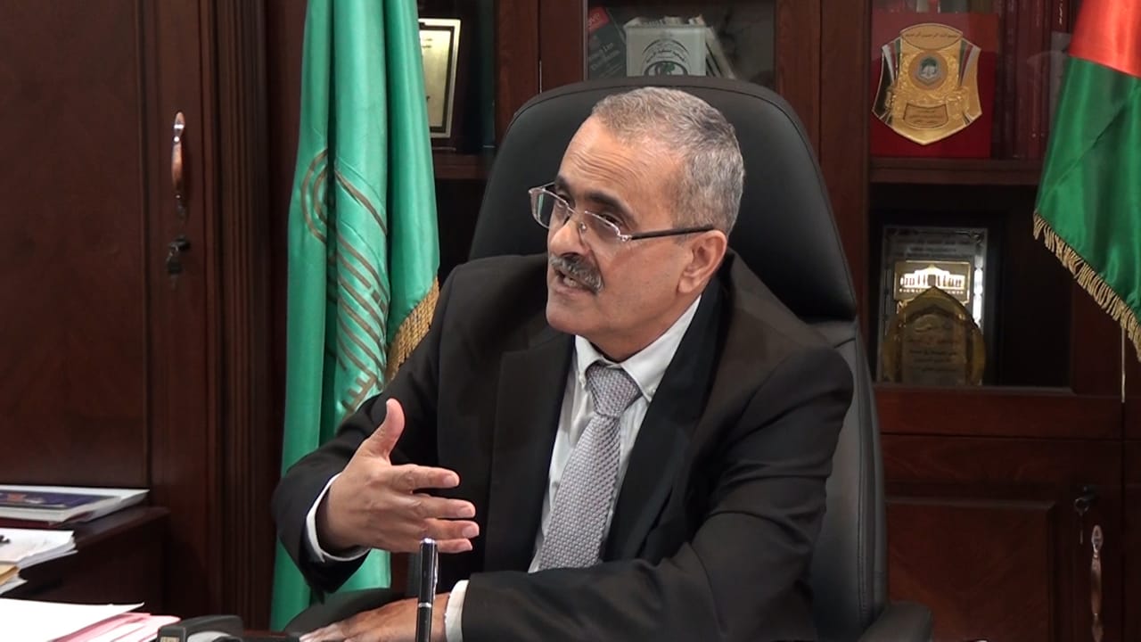 حديث صحفي لرئيس جامعة آل البيت الدكتور هاني الضمور