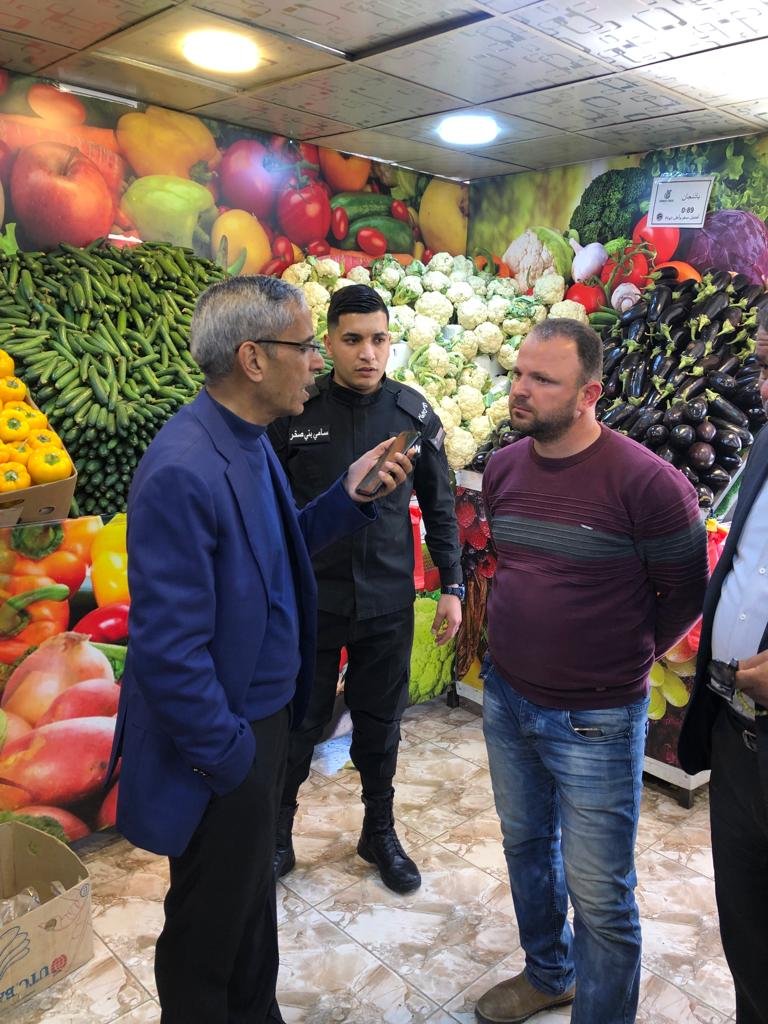 محافظ المفرق يتفقد الأسواق التجارية محافظ المفرق يتفقد الأسواق التجارية