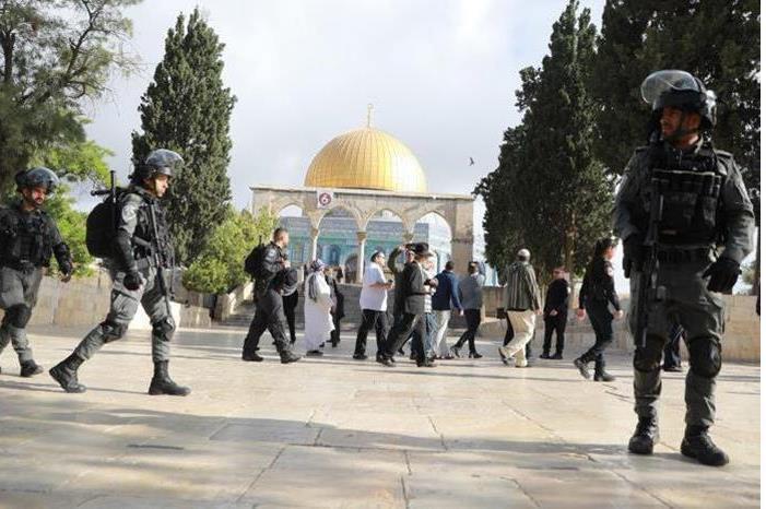 شرطة الاحتلال تقتحم المسجد الأقصى