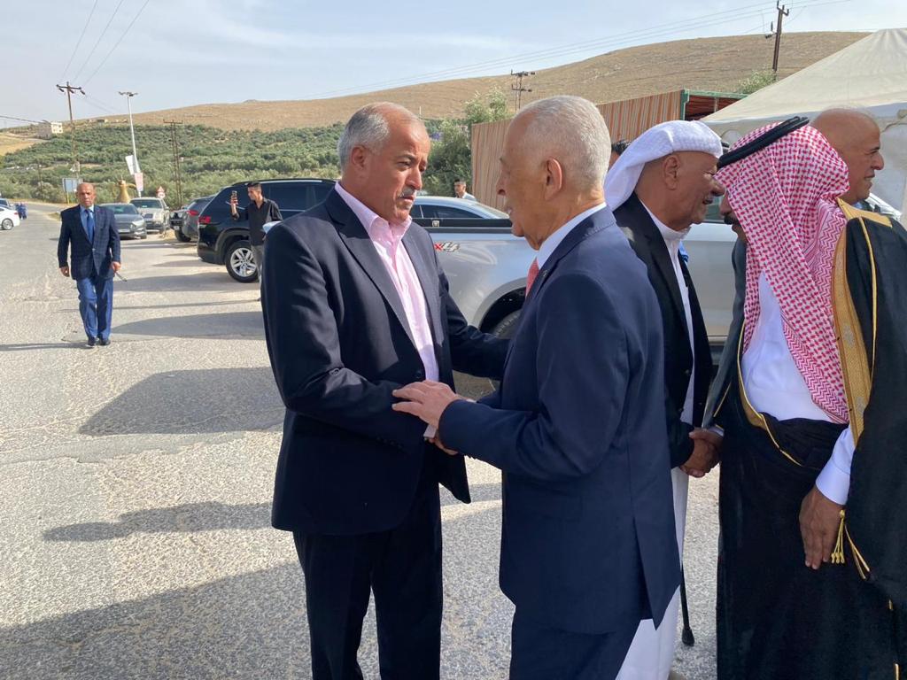 العيسوي ينقل تعازي الملك لعشيرة الزيود