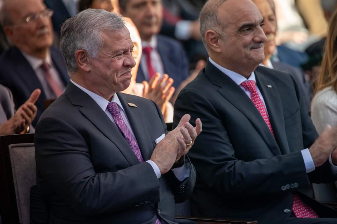 الملك يرعى الاحتفال الرسمي بعيد الاستقلال الـ77 في قصر رغدان