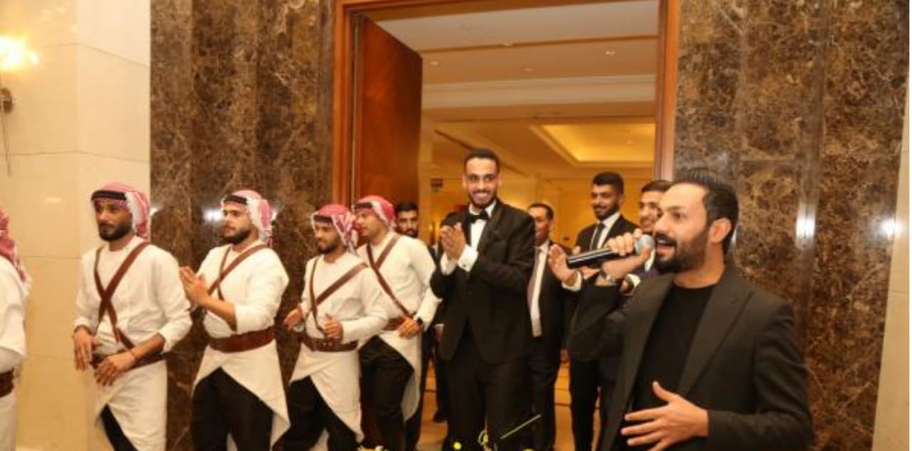 مروان الركيبات يحتفل بزفاف نجله المحامي سليم في عمان
