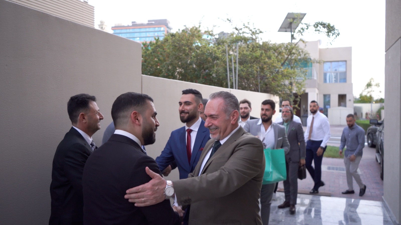 بالصور جاهة آل عواد وآل عليان