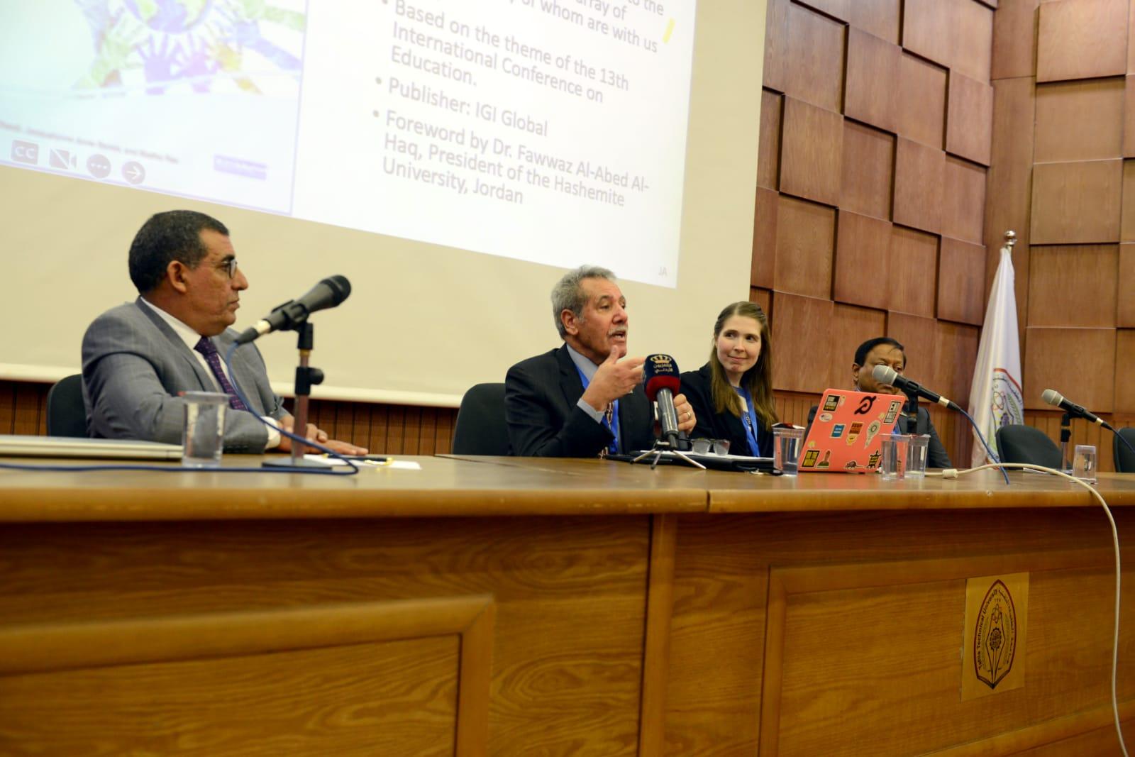 " استشراف الاستراتيجيات المستقبلية للنهوض بالتربية والتعليم" مؤتمر مشترك بين الطفيلة التقنية وبريدج ووتر الأمريكية وسيدي محمد بن عبد الله المغربية