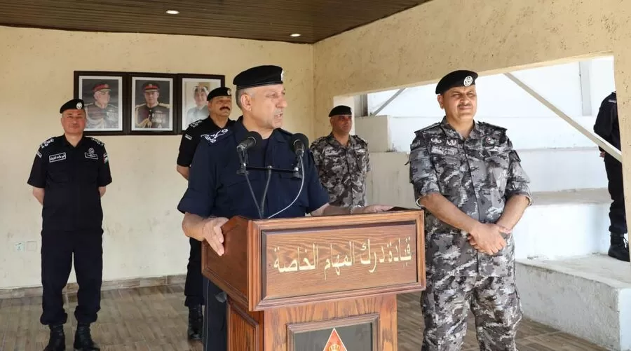 مدير الأمن العام يزور قيادة درك المهام الخاصة
