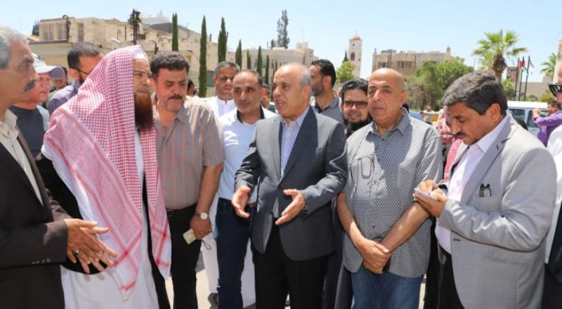 محافظة في وداع بعثة حج التربية