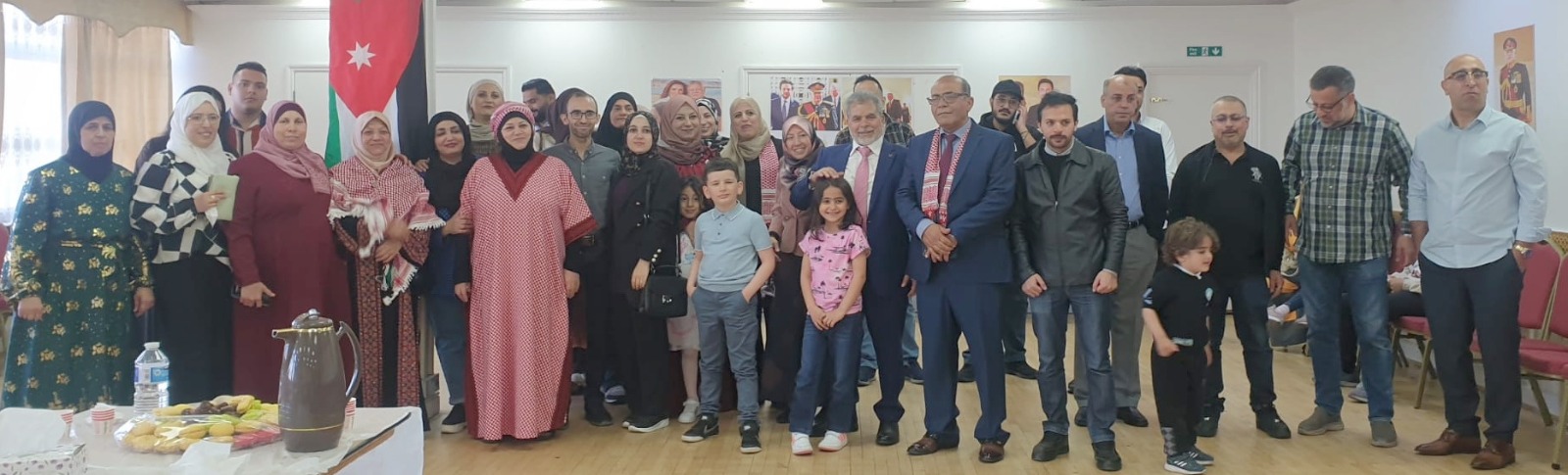 المنتدى الأردني في بريطانيا يحتفل بزفاف الحسين