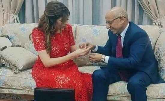 خطوبة المهندس ياسر المناصير والإعلامية لانا القسوس
