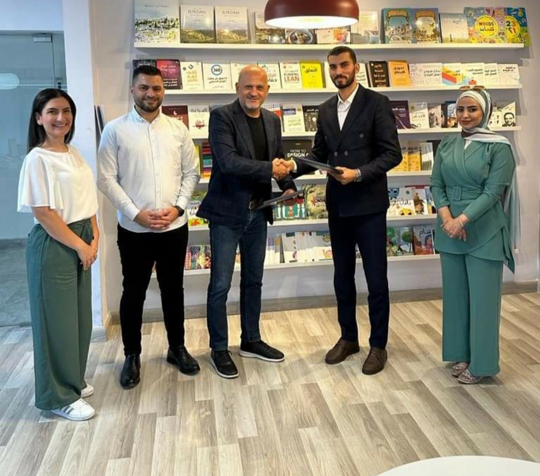 اربد : اتفاقية تعاون بين جبل عمان ناشرون ومركز الريادي الأردني